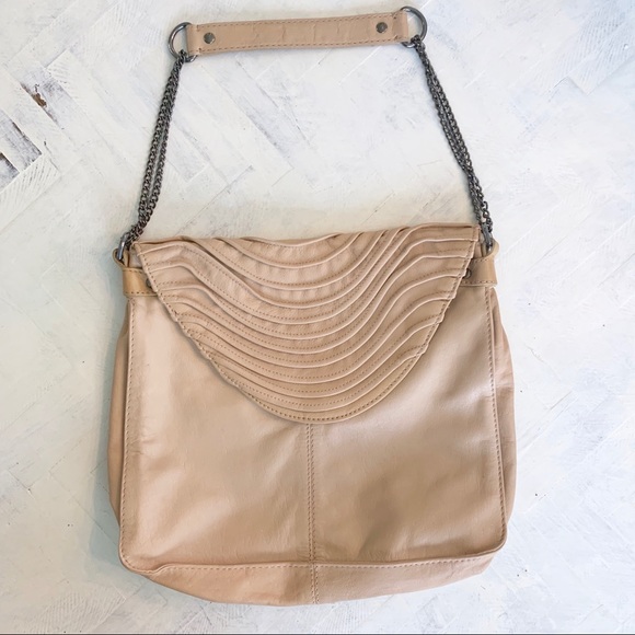 Zara Handbags - Zara Woman Blush Pink Leather Shoulder Bag